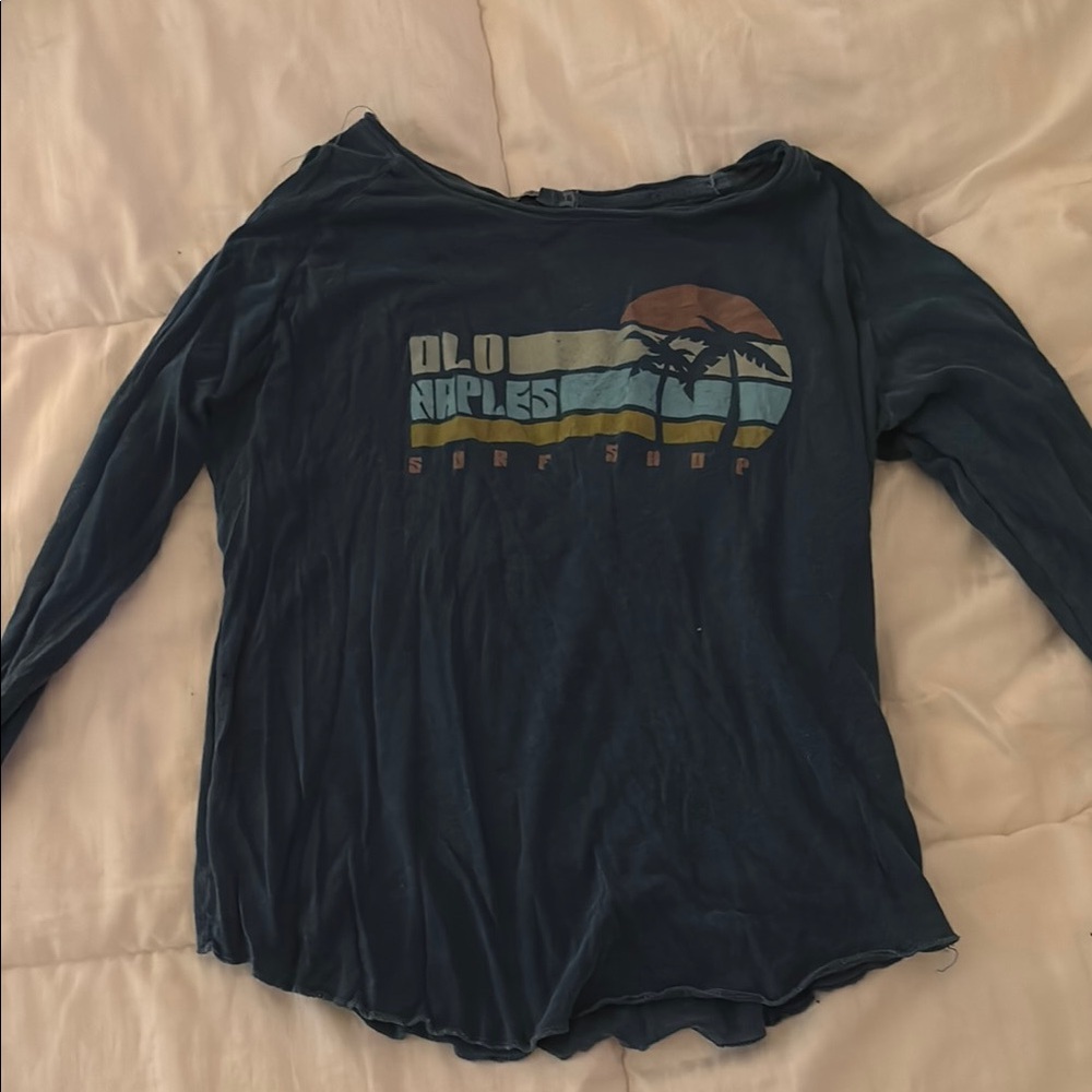 Billabong Blue Long Sleeve Tee